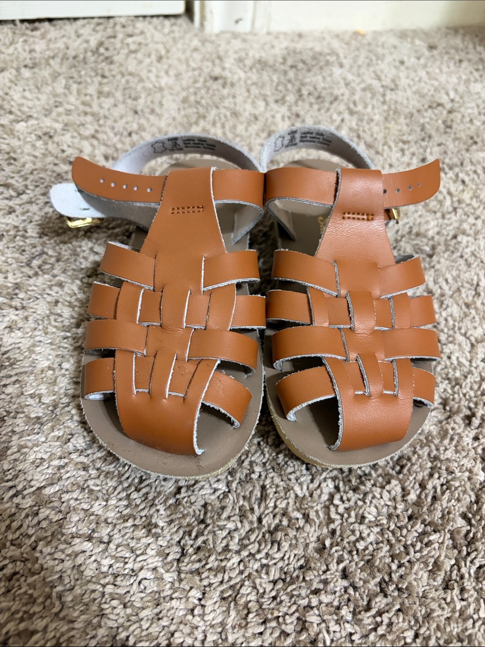 Classic Sun and San Tan Kids Leather Sandals